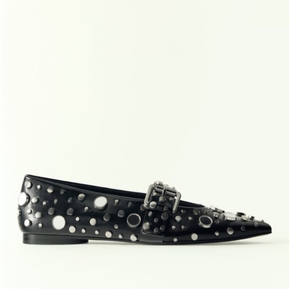 NWT Zara mirrored mary Janes - Picture 5 of 7